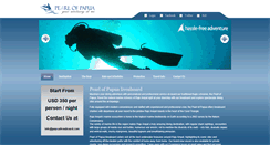 Desktop Screenshot of papualiveaboard.com